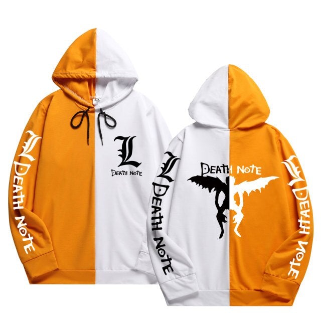 Death Note Two Tone Logo Hoodie