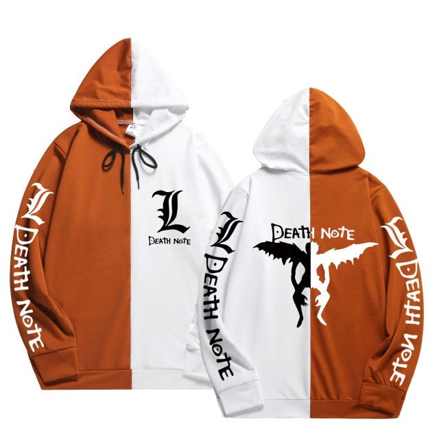 Death Note Two Tone Logo Hoodie