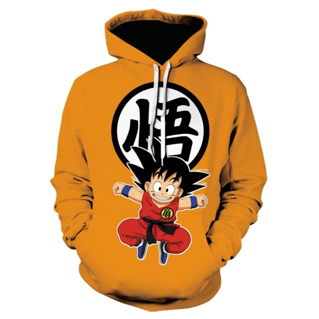 Cartoon Goku Hoodie