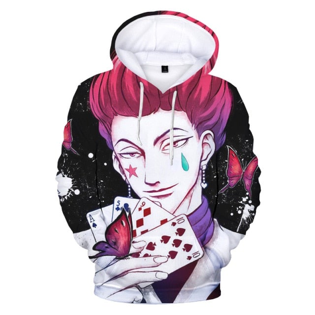 Hunter X Hunter Hisoka Cards Full Print Hoodie