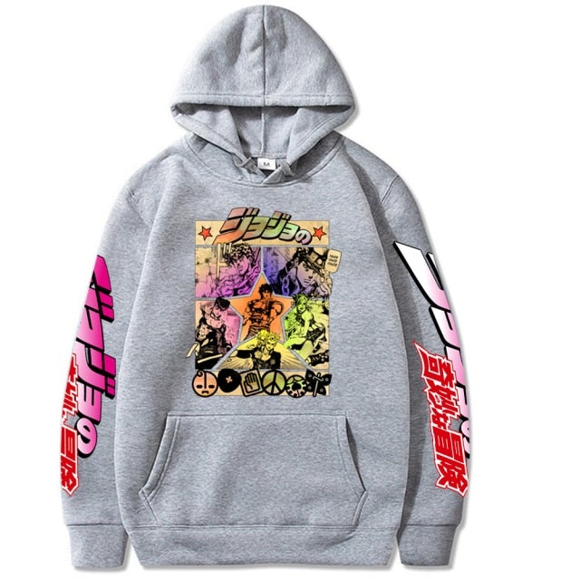 Jojos Bizarre Adventure Manga Cover Hoodie
