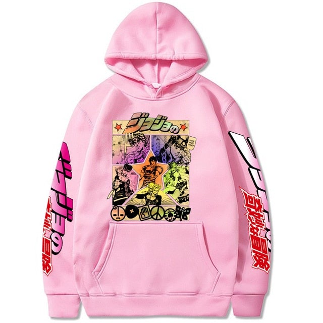 Jojos Bizarre Adventure Manga Cover Hoodie