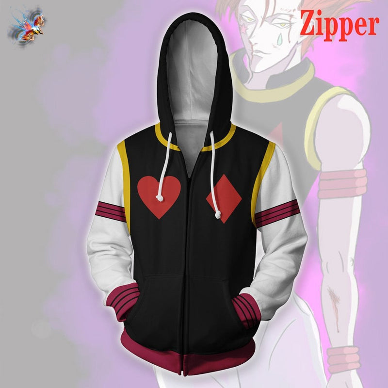 Hunter X Hunter Hisoka Aesthetic Inspired Hoodie