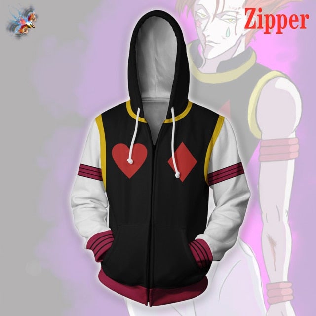 Hunter X Hunter Hisoka Aesthetic Inspired Hoodie