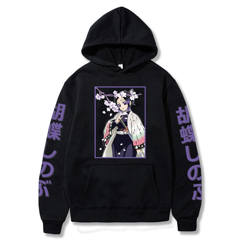 Demon Slayer Shinobu Flowers Hoodie