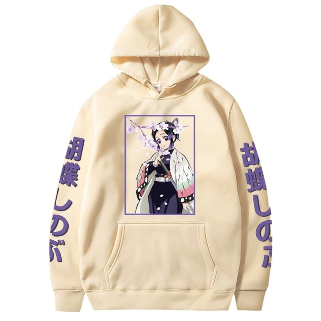 Demon Slayer Shinobu Flowers Hoodie