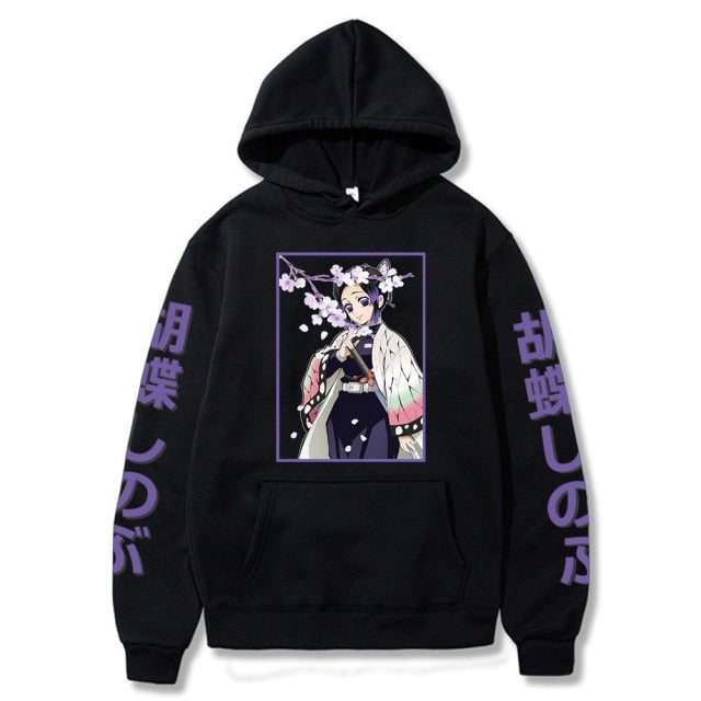 Demon Slayer Shinobu Flowers Hoodie