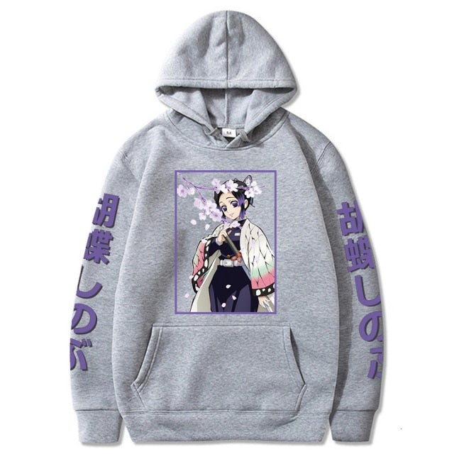 Demon Slayer Shinobu Flowers Hoodie