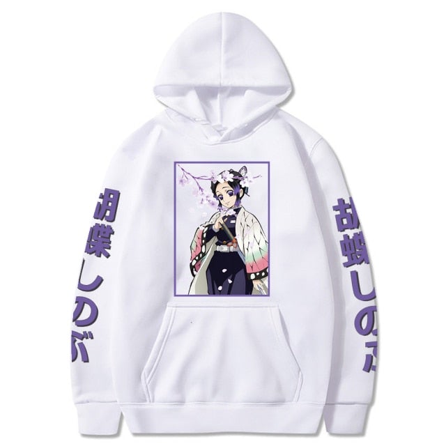 Demon Slayer Shinobu Flowers Hoodie