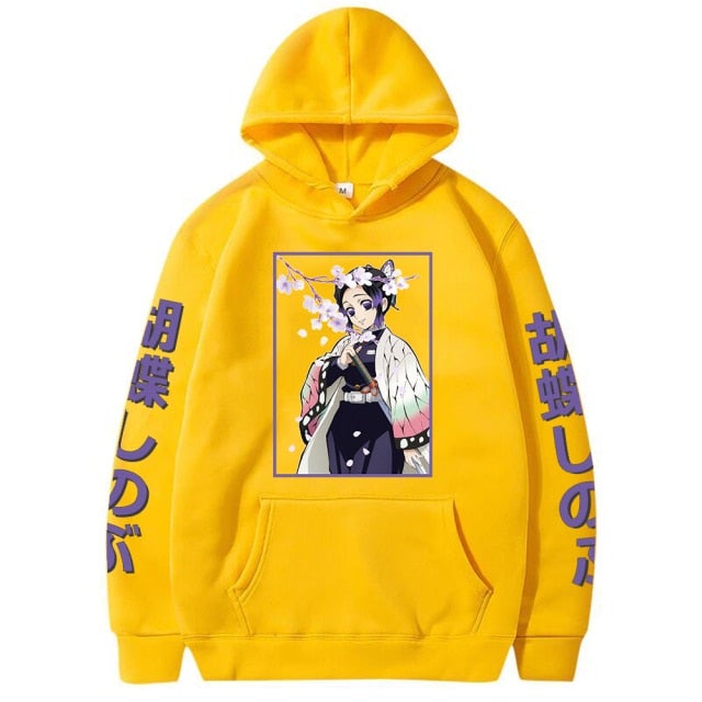 Demon Slayer Shinobu Flowers Hoodie